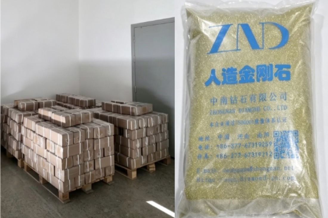 中南金刚石原料与批量备货实景
